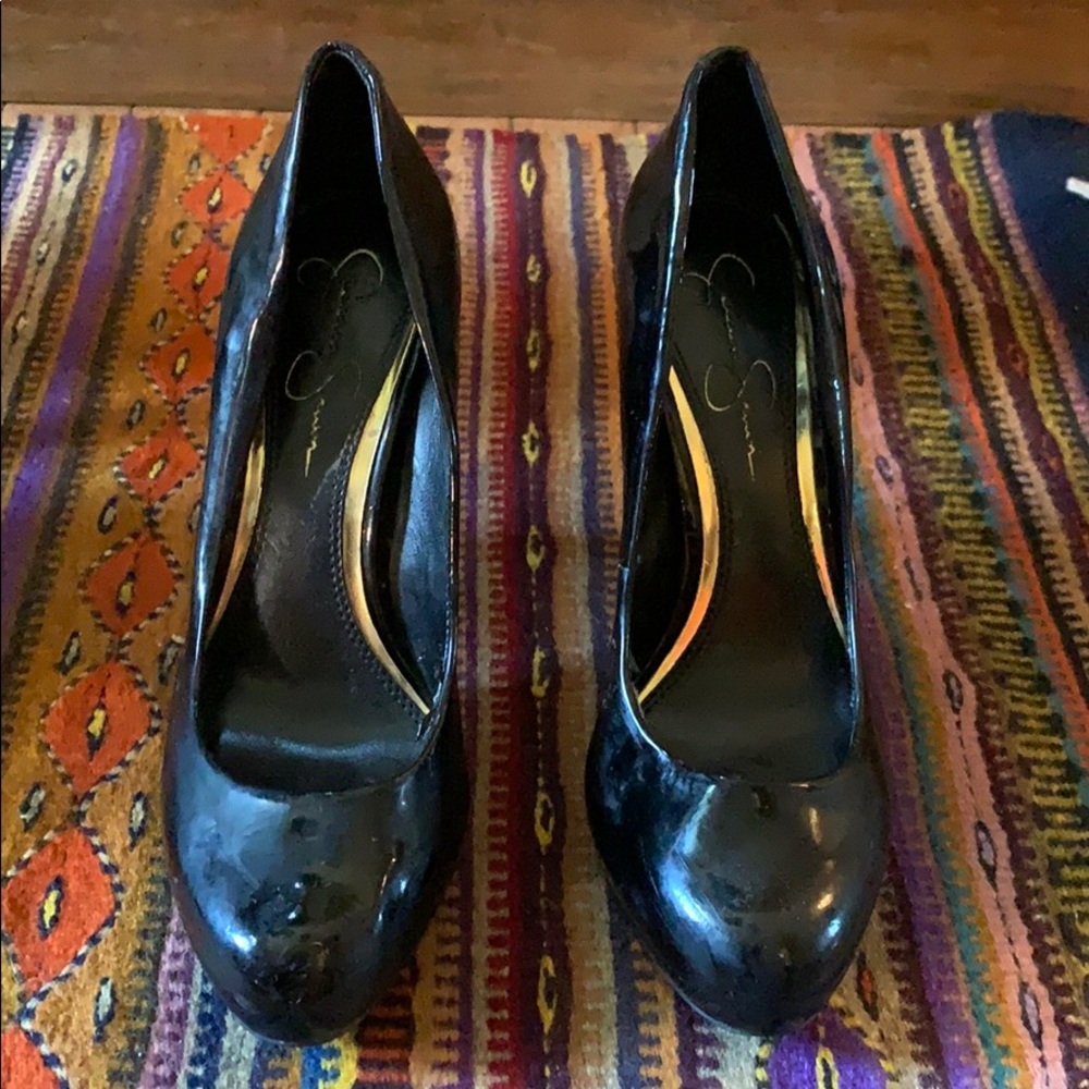 Jessica Simpson Black Pumps